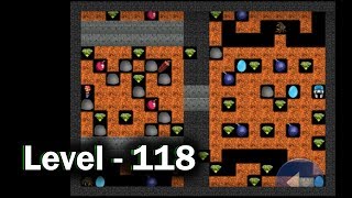 Diamond mine level 118 collected all 30 diamonds