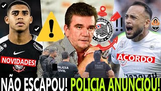ANDRES SANCHEZ VOLTA a ser INVESTIGADO! RENOVAÇÃO COM MAYCON! CORINTHIANS SUPERA FLAMENGO! E+