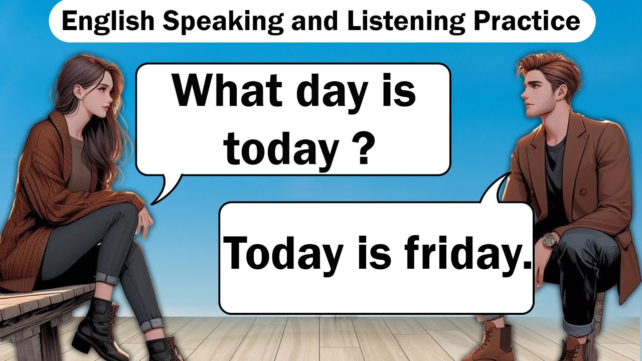 Simple English Conversation Practice ✅ Listening and Speaking for Beginners 🔥