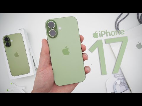 Apple iPhone 17 Unboxing, Hands-On & First Impressions! (Sage Green)