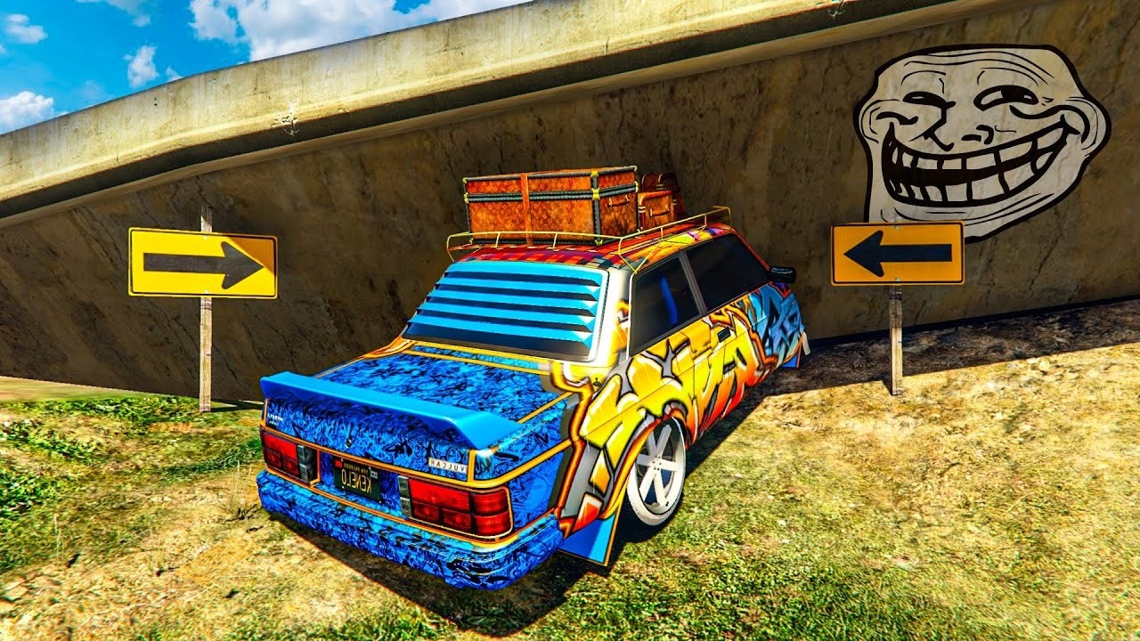 ENCUENTRO TODAS LAS SOLUCIONES DE ESTA CARRERA TROLL!! - GTA 5 ONLINE
