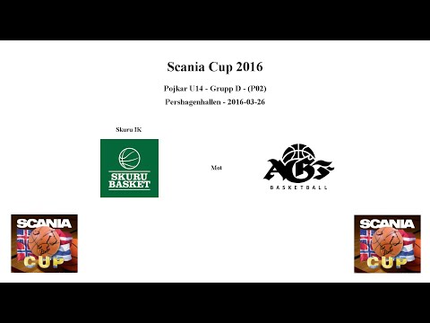 Skuru Basket (P02) mot AGF Basketball (Denmark) - 2016-03-26