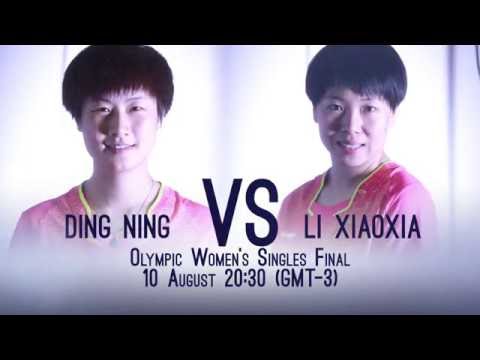 Rio 2016 Women's Singles Final I Ding Ning v Li Xiaoxia