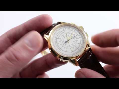 Preowned Patek Philippe 5975 Multi-Scale Chronograph Luxury Watch Review