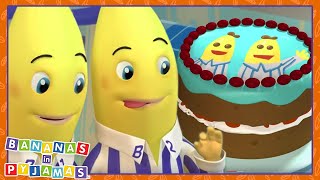 Let&#39;s BAKE Bananas | Cartoons for Kids | Bananas In Pyjamas