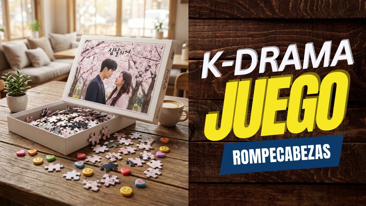 K-Puzzle Romance: el juego de rompecabezas ideal para fans de los K‑Dramas