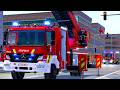 Emergency Call 112 Belgian Ladder Truck Responding 4K