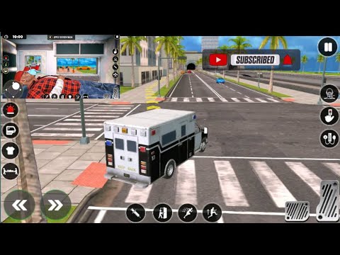 Rescue Ambulance Doctor Simulator 3D- Driving Emergency - Android Gamepla 