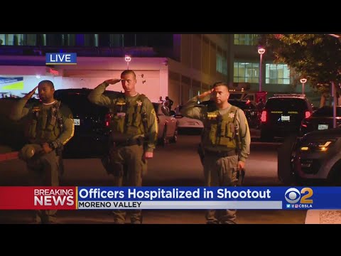 Procession For Fallen CHP Officer