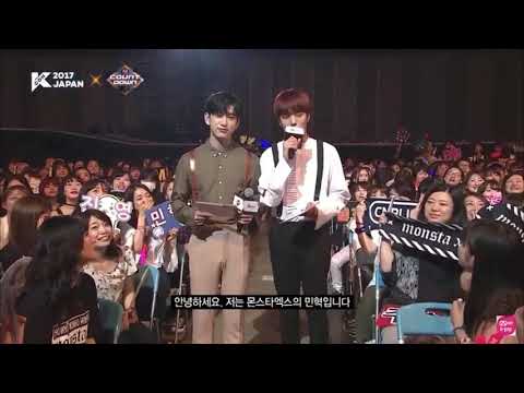 170520 MC KCON GOT7 Jinyoung MonstaX Minhyuk