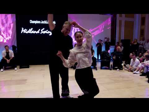 Kyle Redd & Victoria Henk - 1st place Champions Jack&Jill Finals - Midland Swing Open 2024