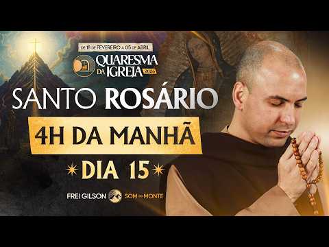 Santo Rosário | 15° Dia | Quaresma 2026 | 06/03 | 03:40 | Live Ao vivo