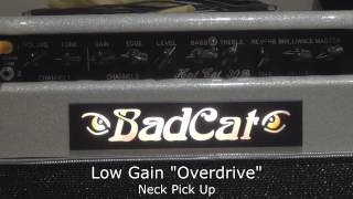 Video thumbnail for Bad Cat Hot Cat 30r - Demo / "Review" - Gain Channel (2/2) by DIY Guitar Pedals
