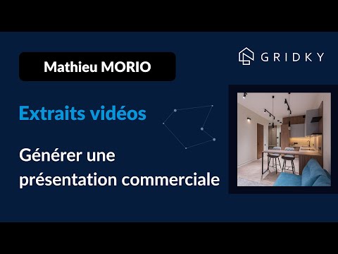 Générer une présentation commerciale grâce à l'outil Gridky