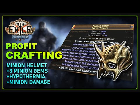 PoE 3.15 - Crafting a Spectre Minion Helmet