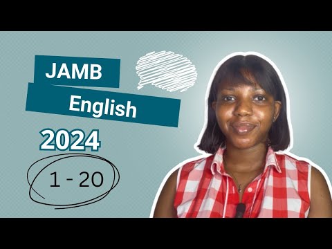 JAMB 2024 English Language Past Question 1-20