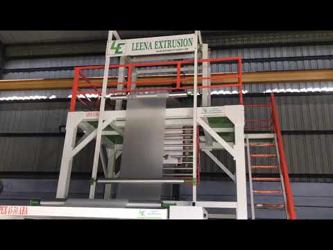 Two Layer Blown Film Extruder Machine