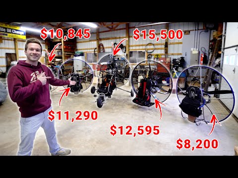 My $75,000 Paramotor Collection!