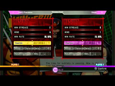 Rebel II - UMvC3 WF SmG Precision vs SSBU Sleak