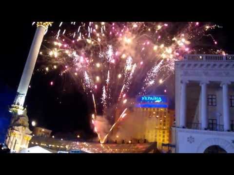 Independence Day Of Ukraine in Kiev 24 - 8 - 2013 Fireworks