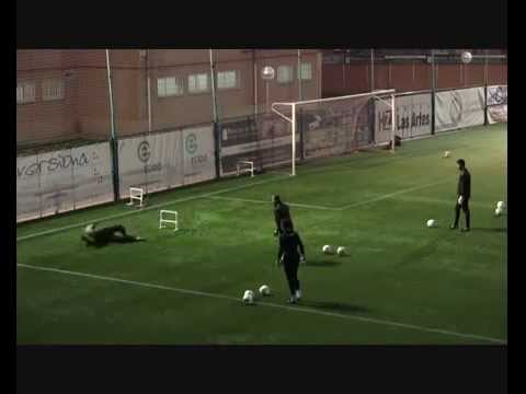 2º video entrenamiento porteros Atlético de Pinto