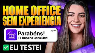Eu TESTEI!!! Home Office Sem Experiência: 3 Sites Para Trabalhar em Casa