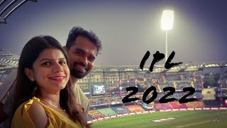 IPL cricket experience  2022/ 1500  per ticket /Wankhede stadium Mumbai /RCB vs Delhi match.#IPL2022