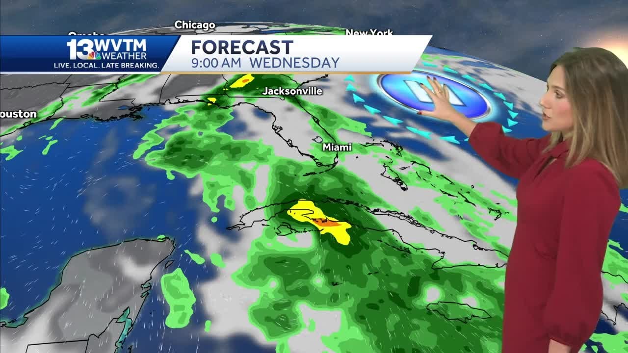 Tropical weather could impact Alabama's forecast as Invest 97L may become Tropical Storm Rafael n...