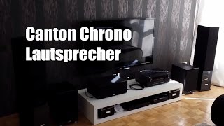 Canton Chrono Lautsprecher Set im Test / Review (Deutsch)