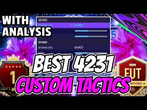 FIFA 21 TOP 200 IN THE WORLD 4231 30-0 PRO CUSTOM TACTICS FIFA ULTIMATE TEAM | HOW TO USE 4231!