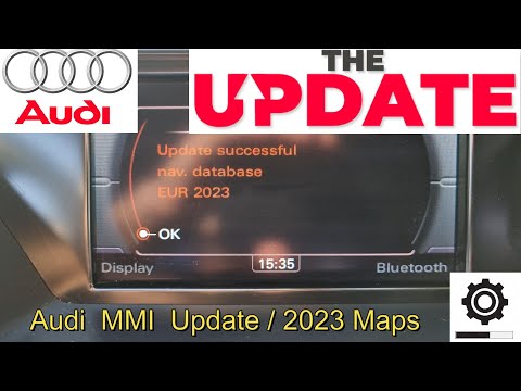 Audi MMI update with 2023 Maps