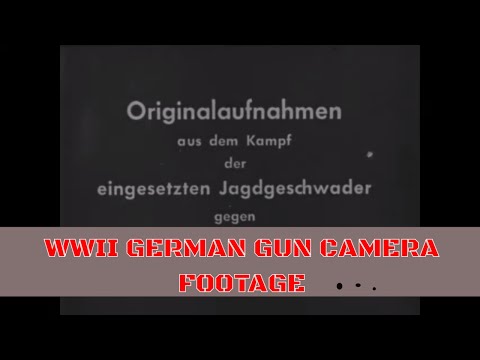 GERMAN GUN CAMERA FOOTAGE  LUFTWAFFE FIGHTER ACES VS. SOVIET FIGHTERS & B-17 BOMBER AIRCRAFT 22914