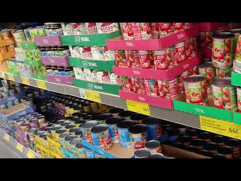 Aldi Grocery Store Walk Thru-Prep-Prepping-prepping 2021