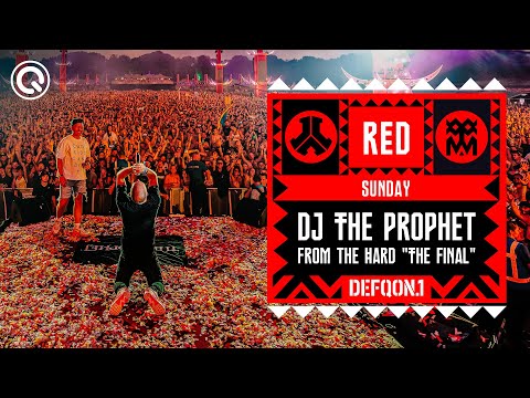 DJ The Prophet - From the Hard "The Final" | Defqon.1 Weekend Festival 2023 | Sunday | RED