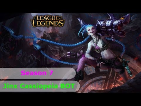 Jinx - Cassiopeia     VS     Ezreal - Jana