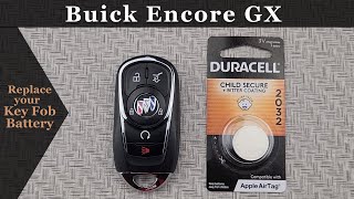 How to DIY Replace Change a 2020 - 2024 Buick Encore GX Key Fob Remote Battery
