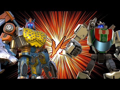Single Fight 4 - Transformers Forged To Fight (Cheetor vs Wheeljack)