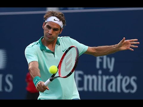 Roger Federer vs Peter Polansky - Rogers Cup 2014 2nd Round: Highlights