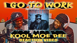 Our First Time Hearing Kool Moe Dee - I Go to Work (Reaction Video)