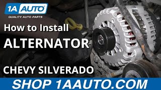 How to Replace Alternator 05-10 Chevy Silverado