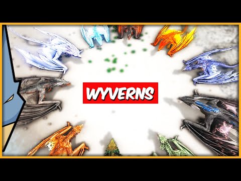 ARK: Every Wyvern Review. Base Stats, Changes, Dmg Test, Breeding (After TLC3 update)