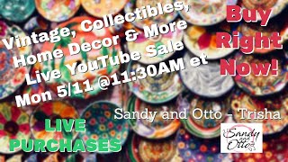 Could this Live Vintage Sale change your life? Tune in to find out | May 11 @11:30am et(8:30am)