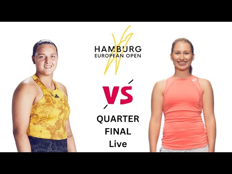 Julie Niemeier vs Daria Saville | Women's Quarter Final Live | Hamburg European Open Live