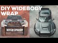 Rebuilding A Salvage Tacoma PT 6 Vinly Wrap DIY
