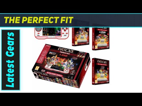 Blaze Evercade Handheld Gaming Console Premium Pack: Best Retro Gaming Experience