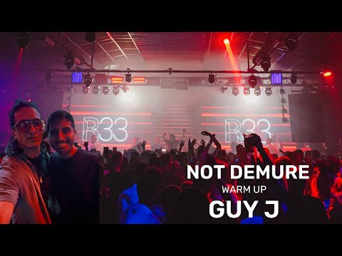 NOT DEMURE Dj Set | GUY J back to Mallorca | Live from R33 | December 2023 (HD Audio)