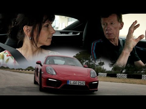Kleiner Fahrkurs mit Walter Röhrl im Cayman GTS