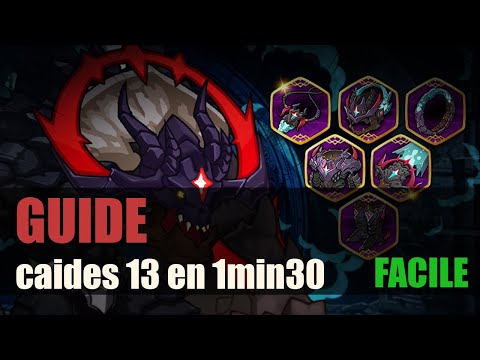[Epic Seven] Guide Chasse caides 13 rapide + facile  - 2022 commentaire + gear fr