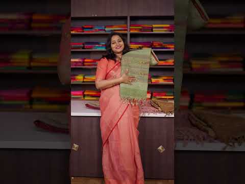 Embroidered Tissue Linen Sarees | Summer Saree Fest - Up to 30% OFF | Prashanti | 6 May 25