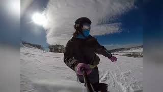 オーストラリアのペリッシャーでスノボー／　Snowboarding at Perisher Ski Resort on 19/07/25